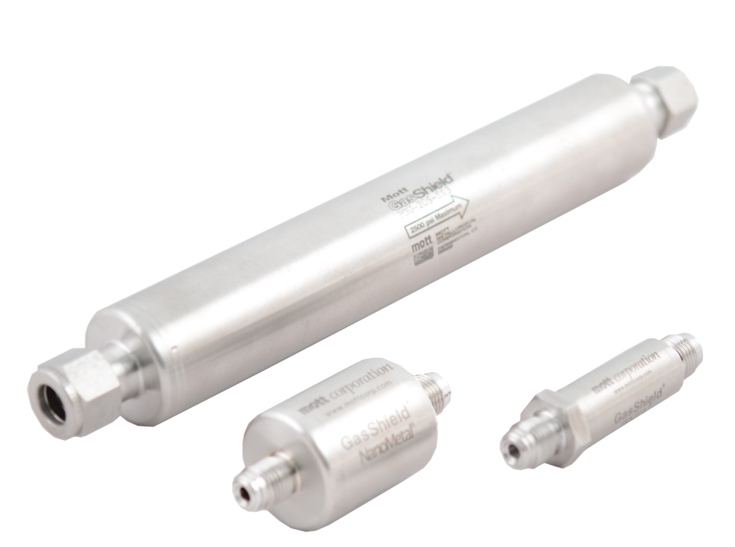 MOTT ultra high purity filters, capable of filtering 1,5nm particles.